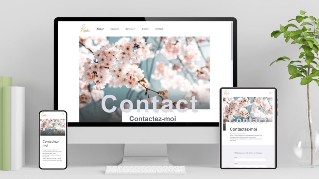 projet site responsive Bopha
